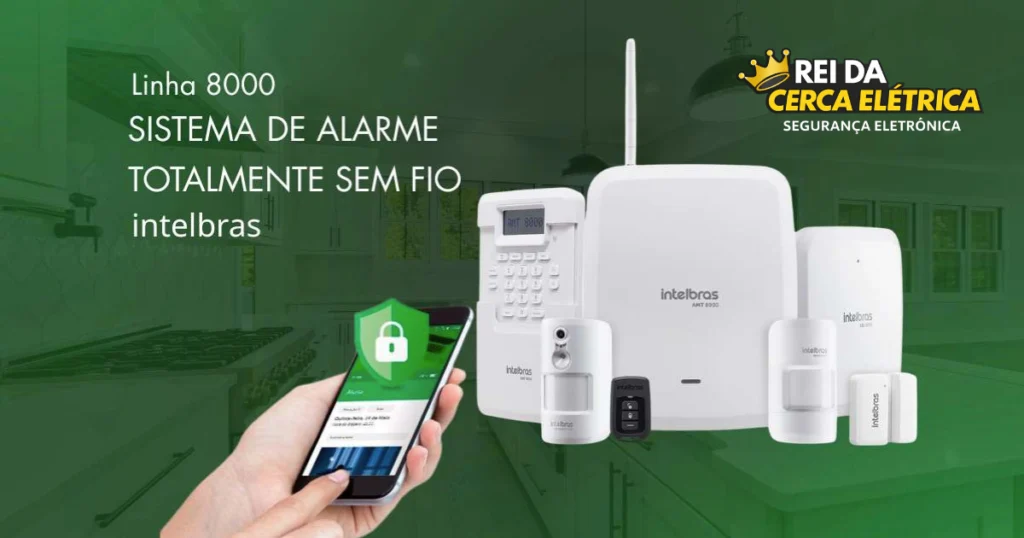 Kit de alarme monitorado sem mensalidade profissional.